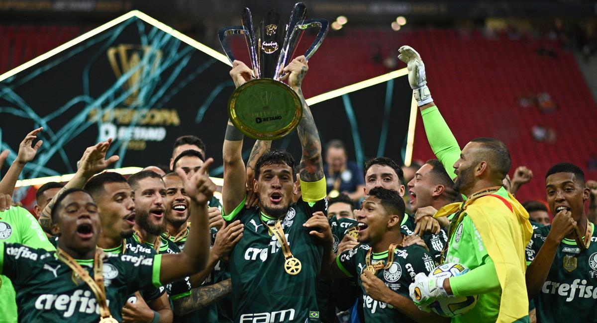 Palmeiras es el campeón de la Supercopa de Brasil. Foto: EFE