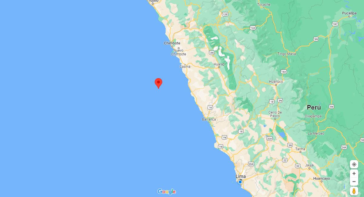 Temblor de 4.8 de magnitud sacude Huarmey (Áncash). Foto: Google Maps