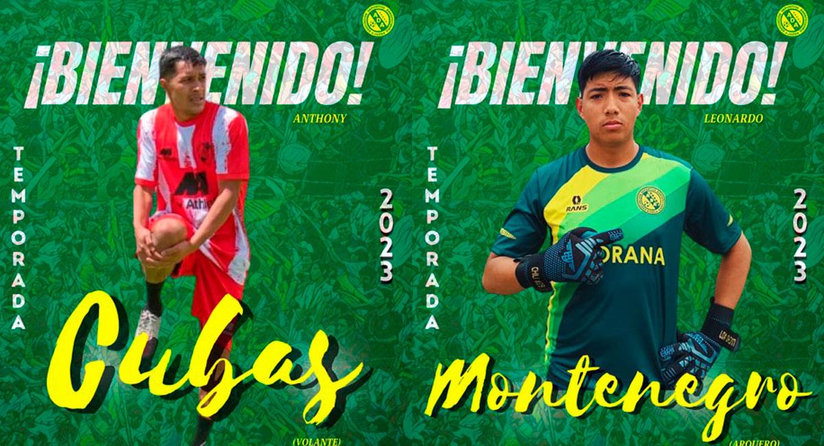 ADA de Jaén aseguró 2 refuerzos más para la Copa Perú 2023. Foto: Facebook ADA - Jaén