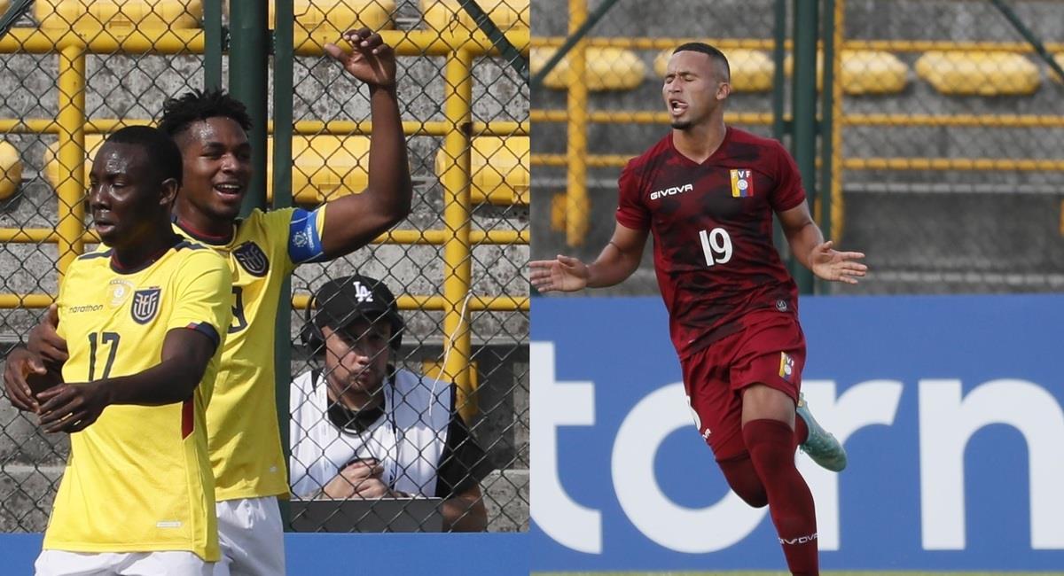 Ecuador vs Venezuela. Foto: EFE