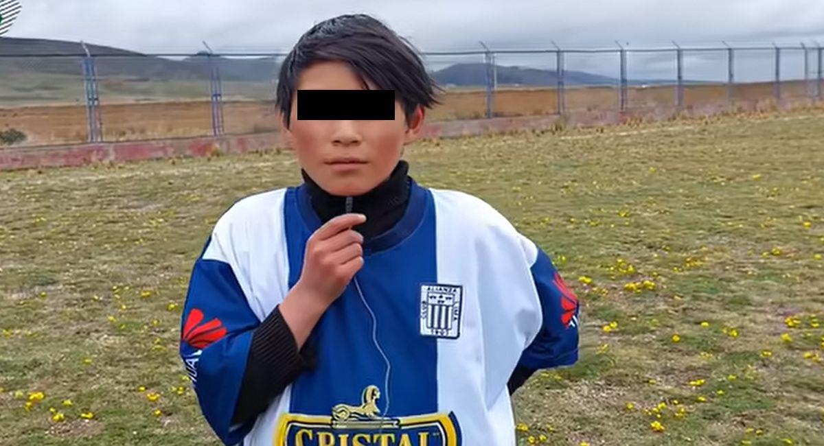 Niño debuta en la Copa Perú con 11 años. Foto: Facebook Captura Golazo Pasco