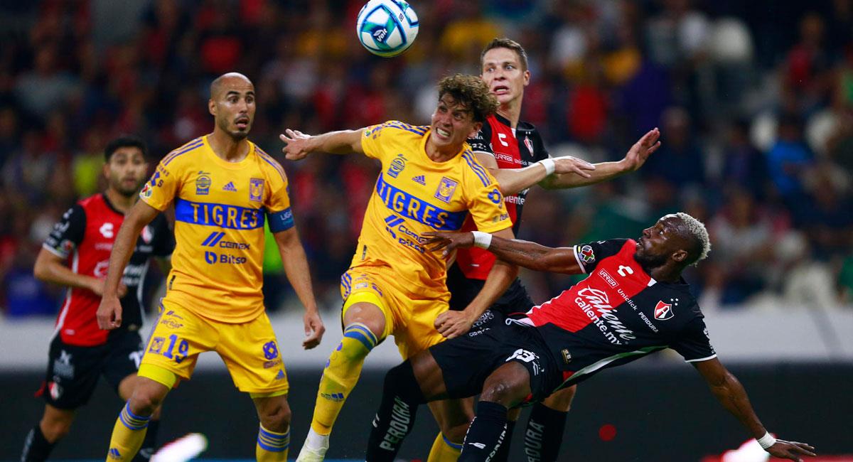 Atlas cayó en casa frente a Tigres por la Liga MX. Foto: EFE