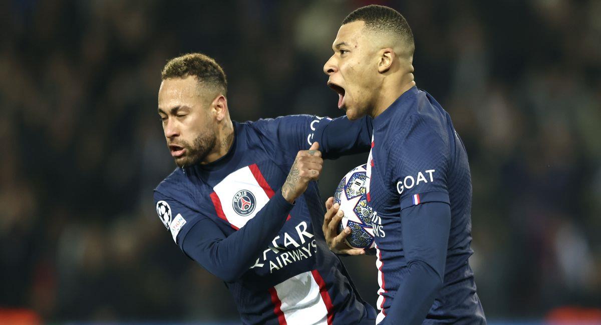 PSG volvió a celebrar en la Ligue 1. Foto: EFE