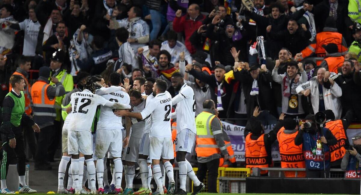 Real Madrid goleó al Liverpool. Foto: EFE