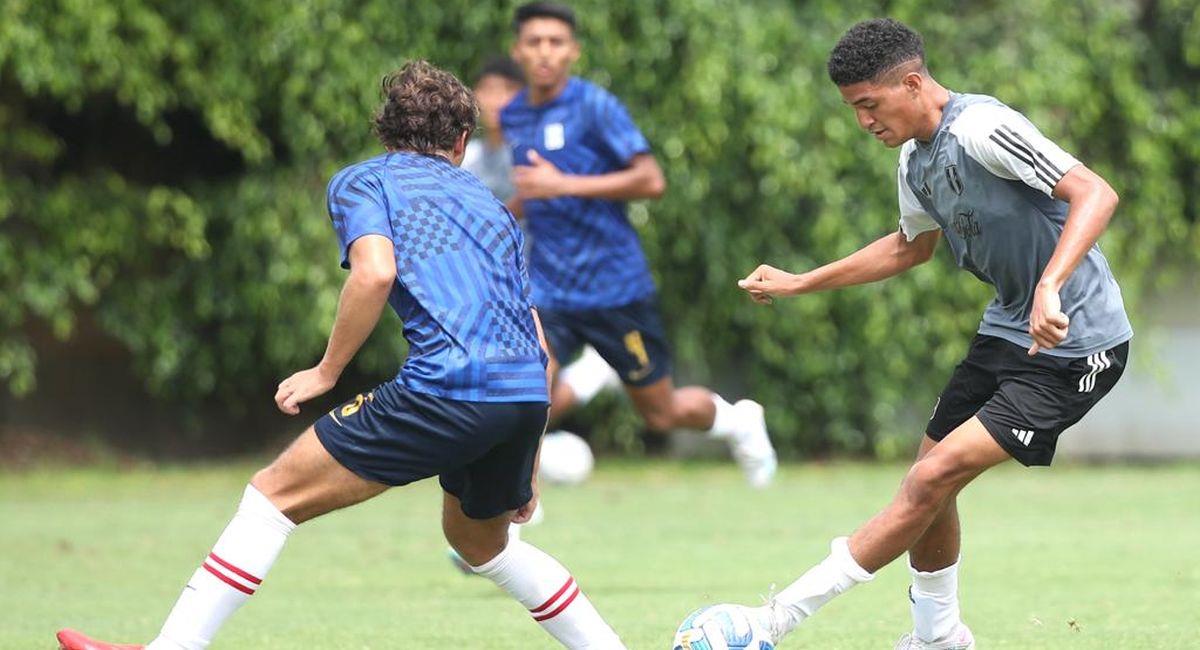 Entrenamientos de la Selección Peruana Sub 17. Foto: FPF