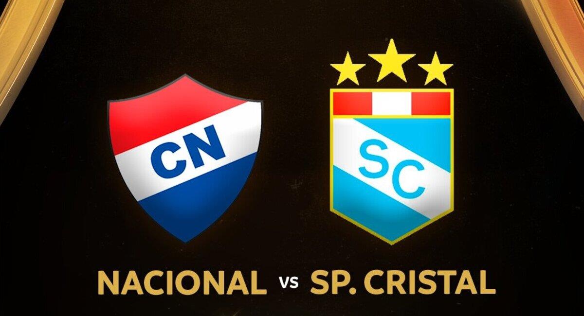 Nacional vs Sporting Cristal. Foto: @Libertadores