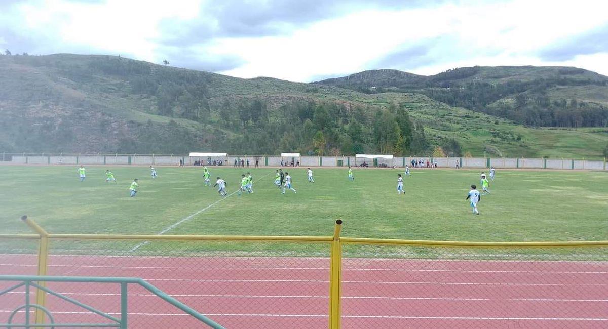 Partido de Copa Perú en Huancavelica. Foto: Facebook Yaulino Huancavelica