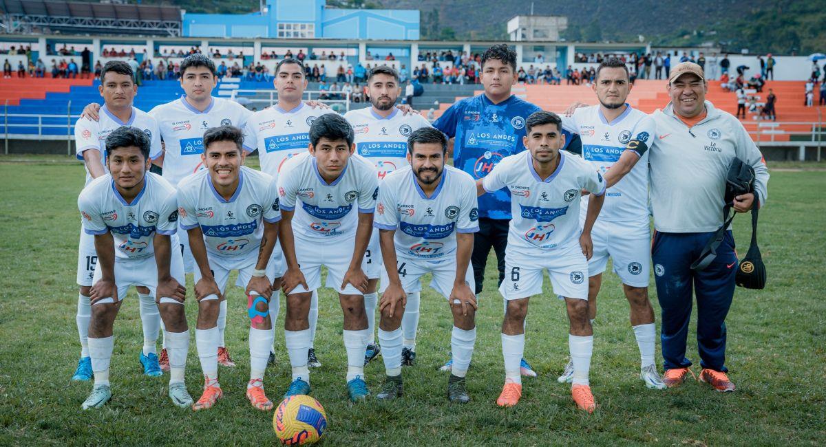 Primer equipo del Deportivo La Victoria de Abancay. Foto: Facebook Club Deportivo La Victoria
