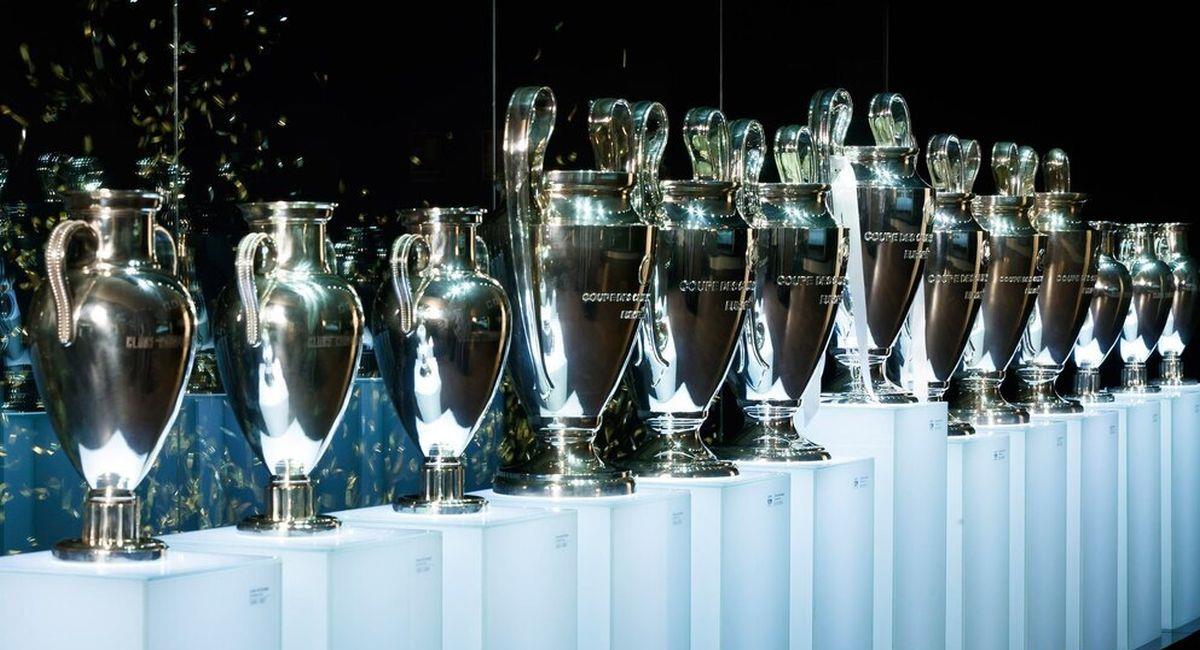 Trofeos del Real Madrid en la Champions League. Foto: Club Real Madrid