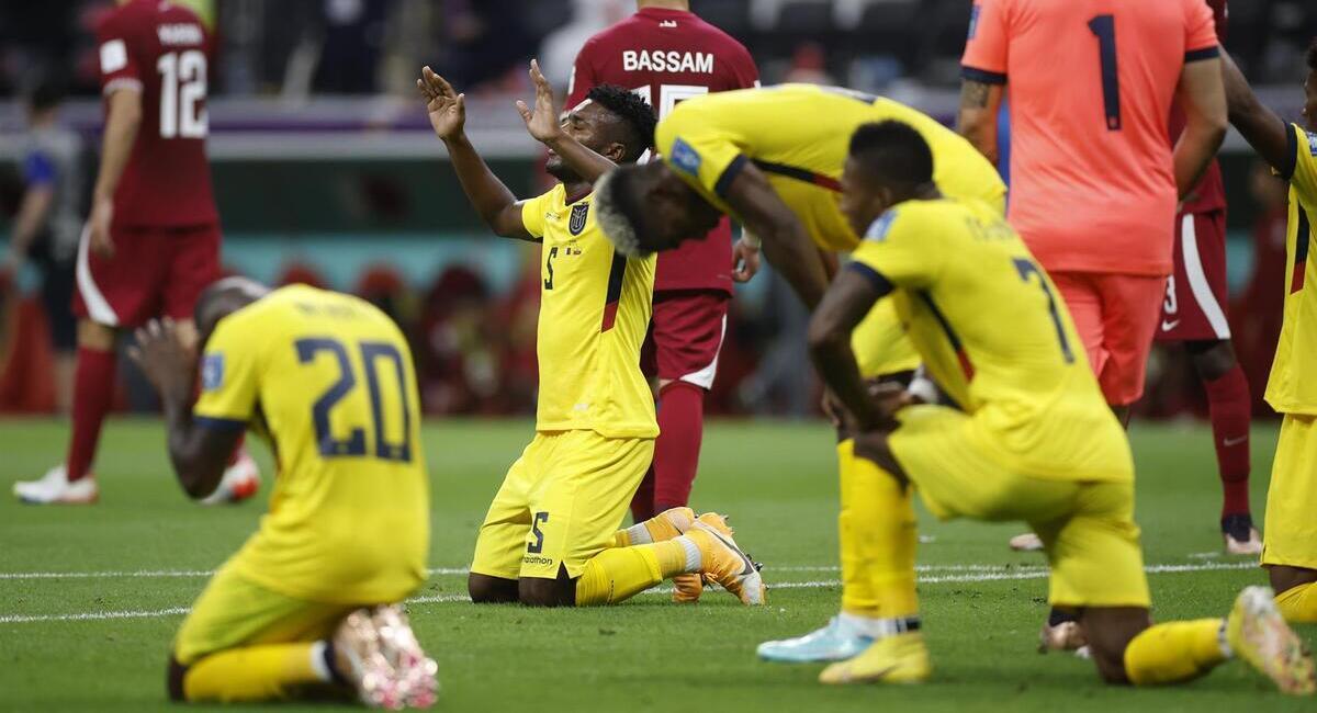 Selección de Ecuador en el Mundial Qatar 2022. Foto: EFE