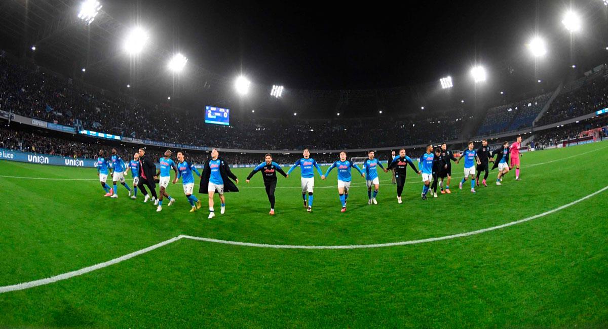 Napoli venció a Atalanta por la Serie A de Italia. Foto: Napoli