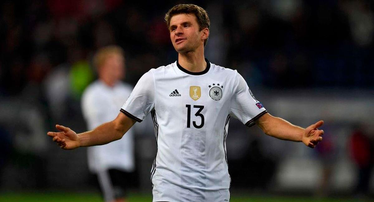 Thomas Müller no jugará ante la Selección Peruana. Foto: EFE