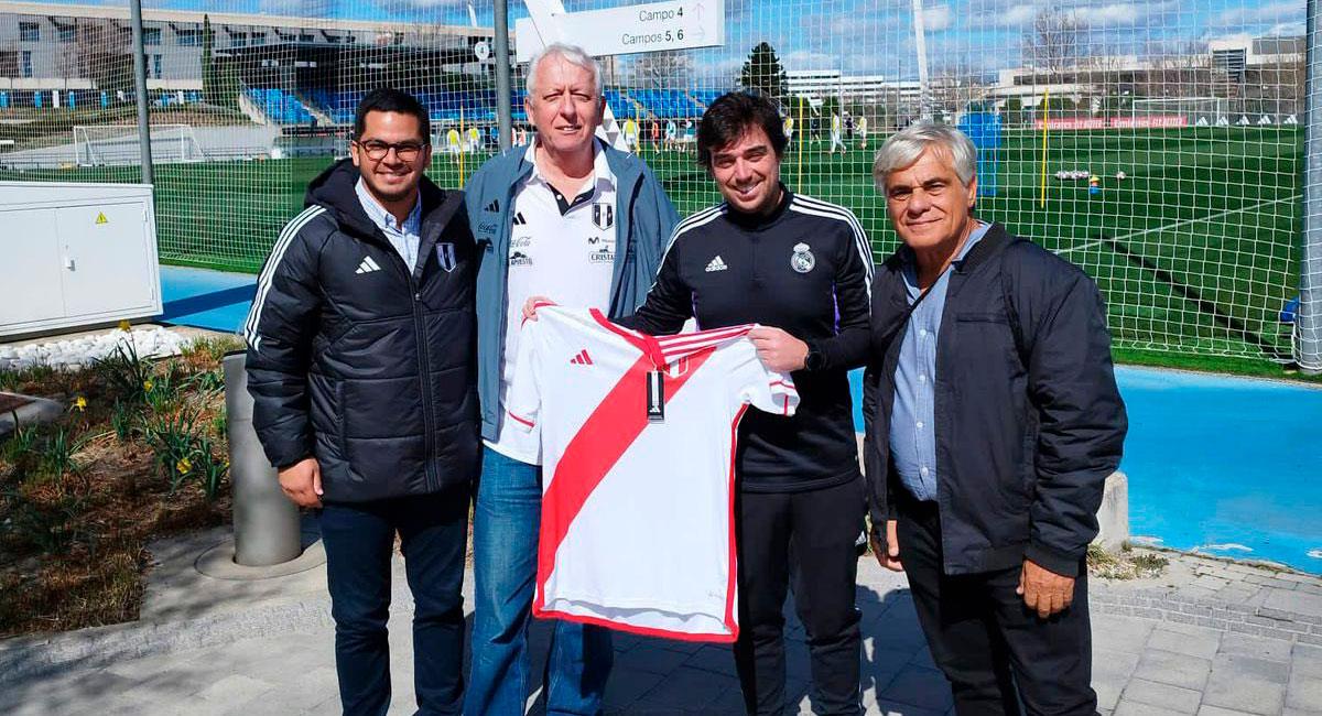 Perú entrenará en las instalaciones del Real Madrid. Foto: FPF
