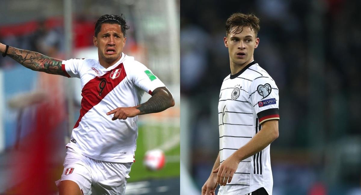 Perú vs Alemania. Foto: @DFBTeamEN / FPF