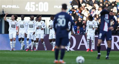 PSG cae ante el Rennes