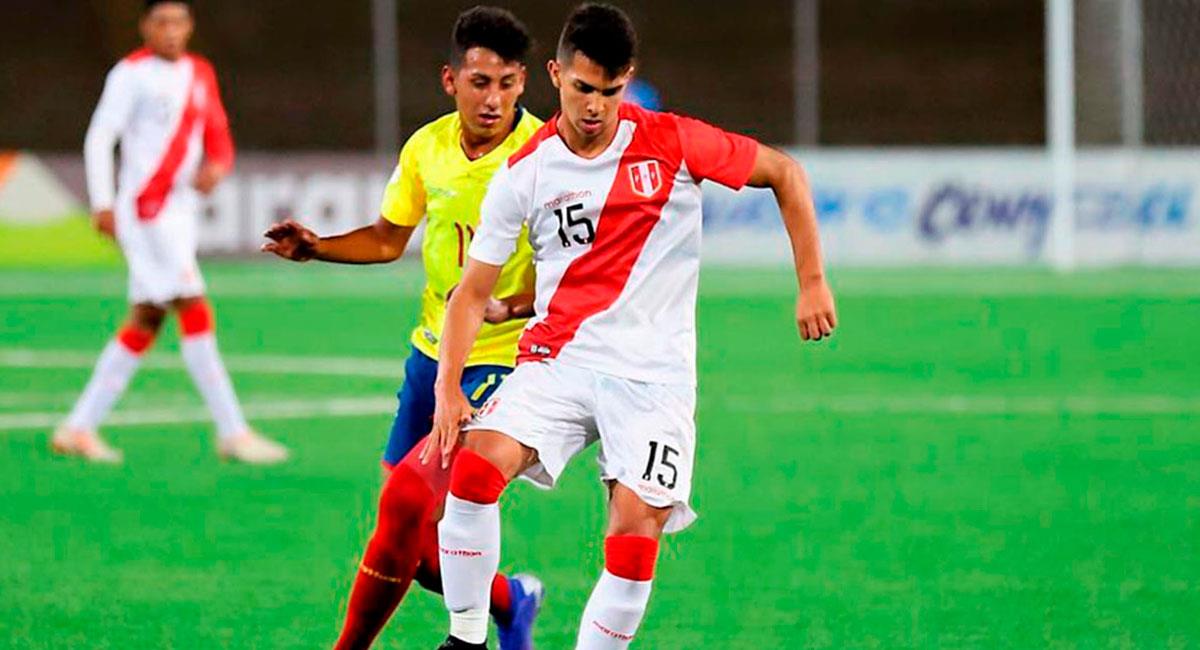 Burlamaqui entrena como invitado en la Selección Peruana. Foto: FPF