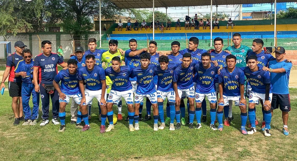 Formación del Deportivo UNP. Foto: Facebook Piura Fútbol Cantera y Tradición