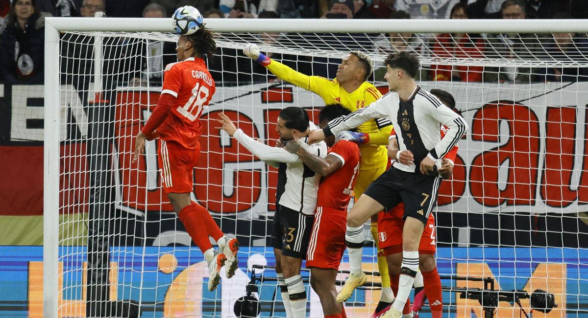 Perú cayó ante Alemania en primer amistoso del 2023. Foto: EFE