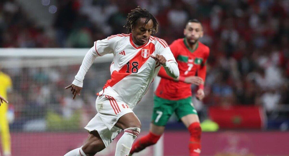 André Carrillo tras el empate entre Perú y Marruecos: "Hicimos un buen  partido"