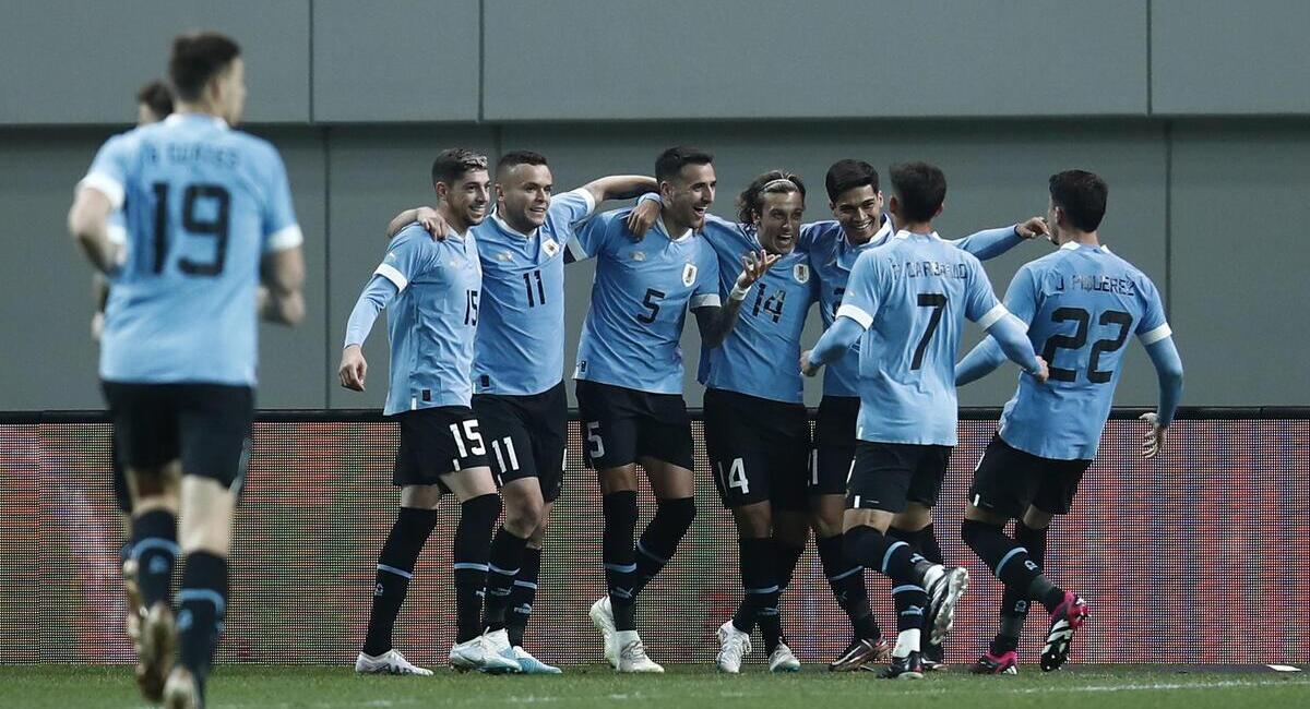 Uruguay ganó en Seúl. Foto: EFE