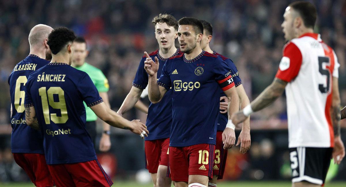 Feyenoord cayó ante Ajax en la Copa de los Países Bajos. Foto: EFE