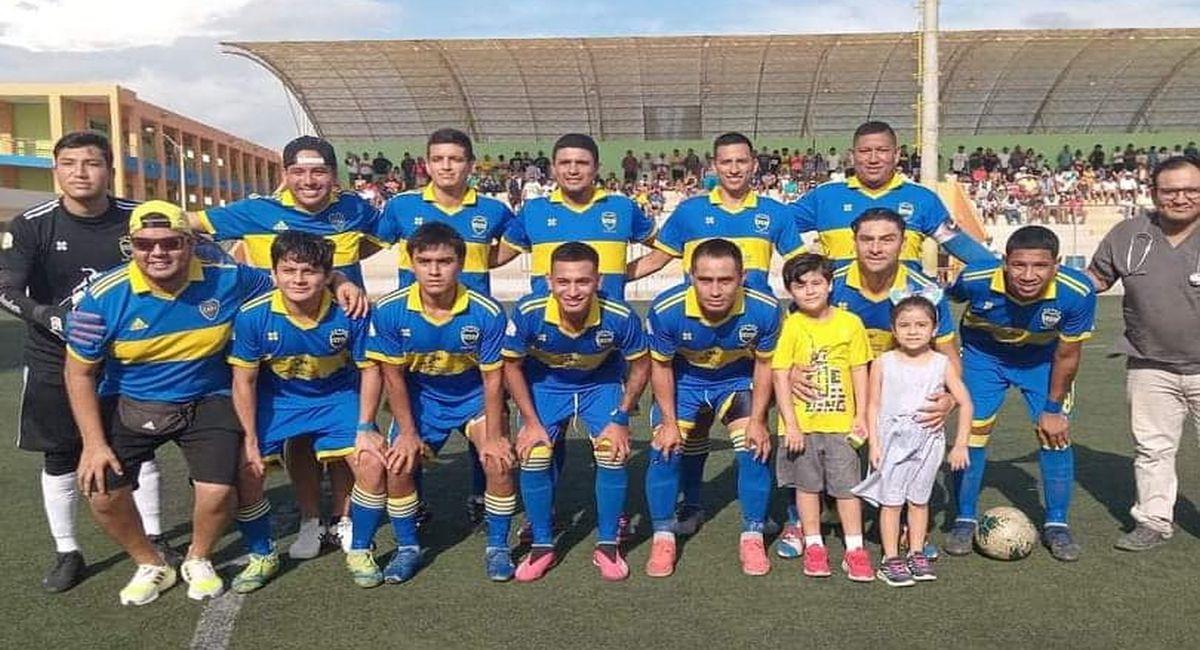 Formación de Boca Juniors de Chiclayo. Foto: Facebook Club Boca Juniors