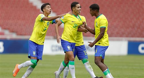 Brasil vence a Paraguay en el hexagonal del Sudamericano Sub 17