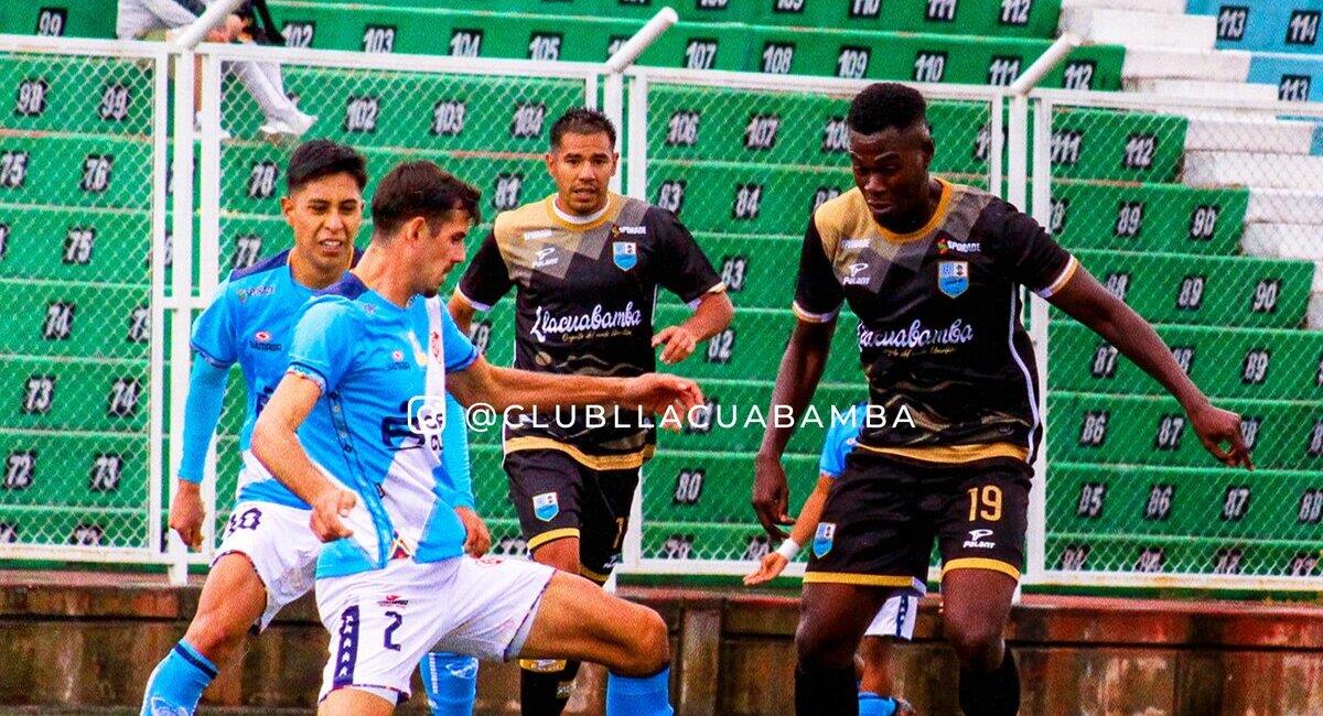 Llacuabamba y Ugarte igualaron 1-1. Foto: @clubllacuabamba