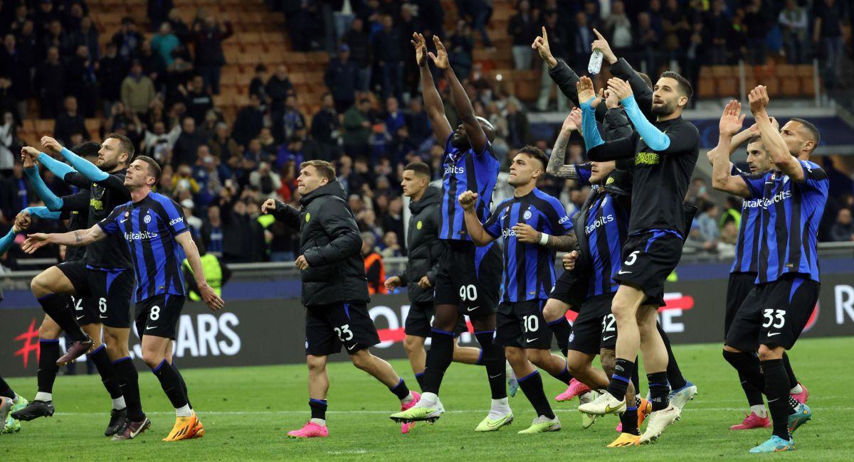 Inter es semifinalista de la Champions League. Foto: EFE