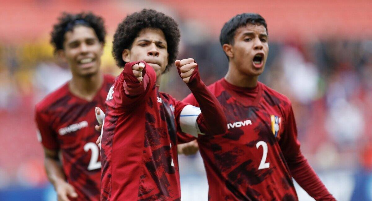 Venezuela se clasifica al Mundial Sub 17. Foto: @CONMEBOL