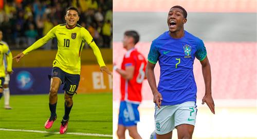 Ecuador y Brasil van por el título del Sudamericano Sub 17