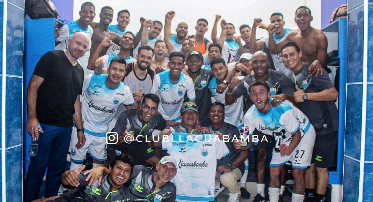 Deportivo Llacuabamba consiguió su primera victoria en la Liga 1. Foto: Facebook Club Deportivo Llacuabamba