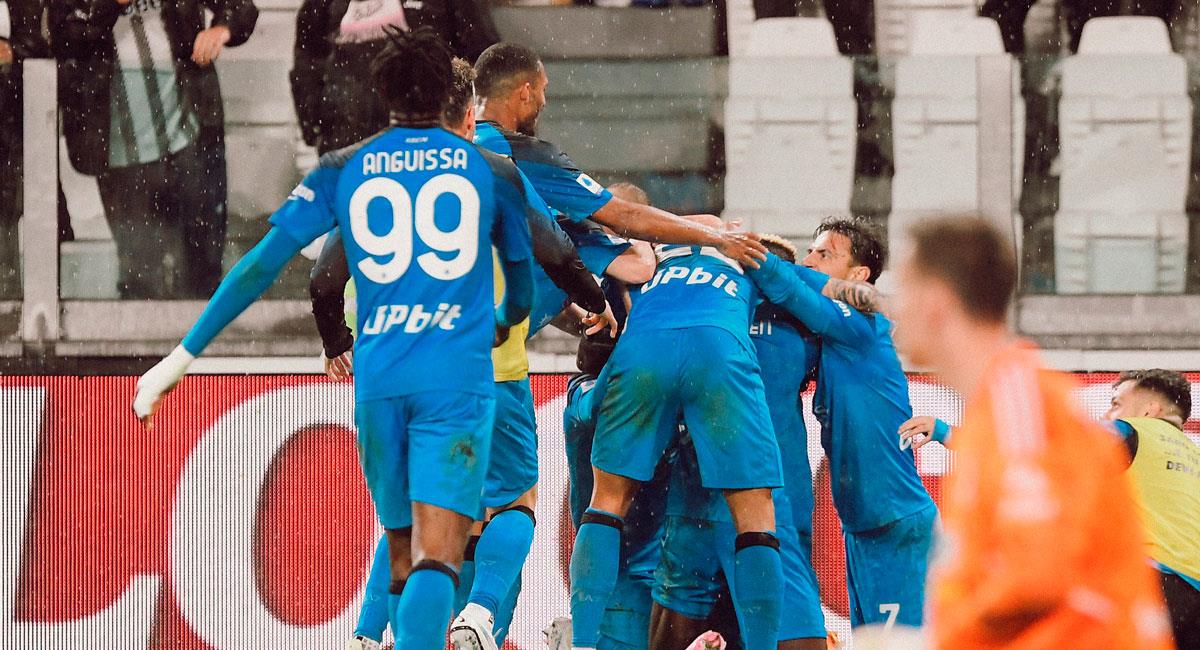 Napoli derrotó a Juventus en la Serie A (2023). Foto: Twitter @sscnapoli
