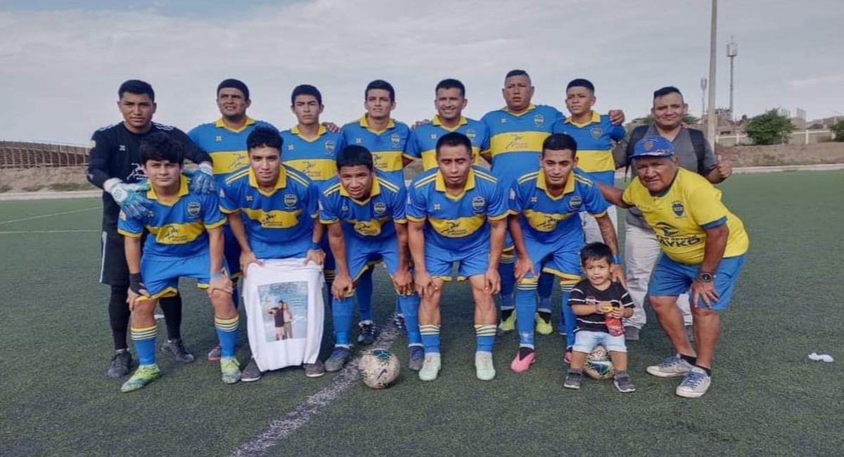 Formación de Boca Juniors de Chiclayo. Foto: Facebook Club Boca Juniors de Chiclayo