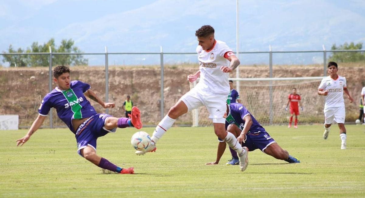 Gonzalo Sánchez jugando por Ayacucho FC. Foto: Facebook Club Ayacucho FC