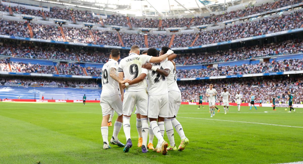 Real Madrid se ubica segundo, a 9 puntos del Barcelona. Foto: EFE