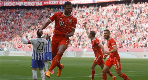 Bayern recuperó la punta de la Bundesliga