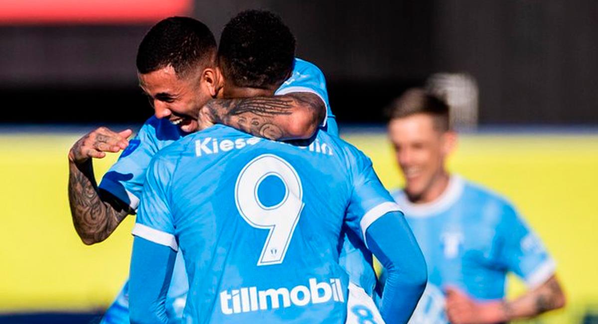 Sergio Peña jugó 92 minutos en la victoria del Malmö. Foto: Twitter @Malmo_FF