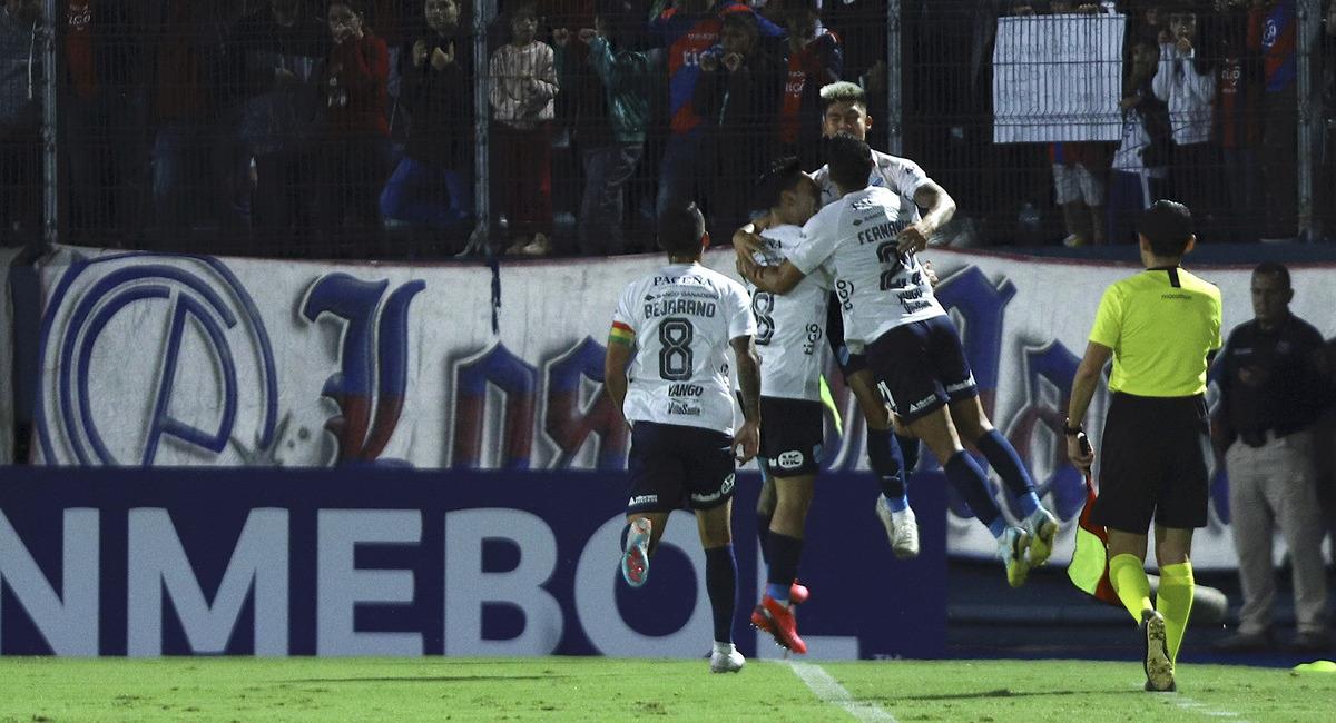 Bolivar goleó en su visita a Cerro Porteño. Foto: Twitter @Libertadores