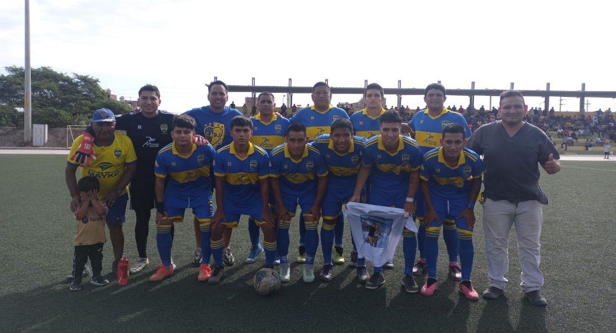 Formación de Boca Juniors de Chiclayo. Foto: Facebook Liga Distrital de Chiclayo