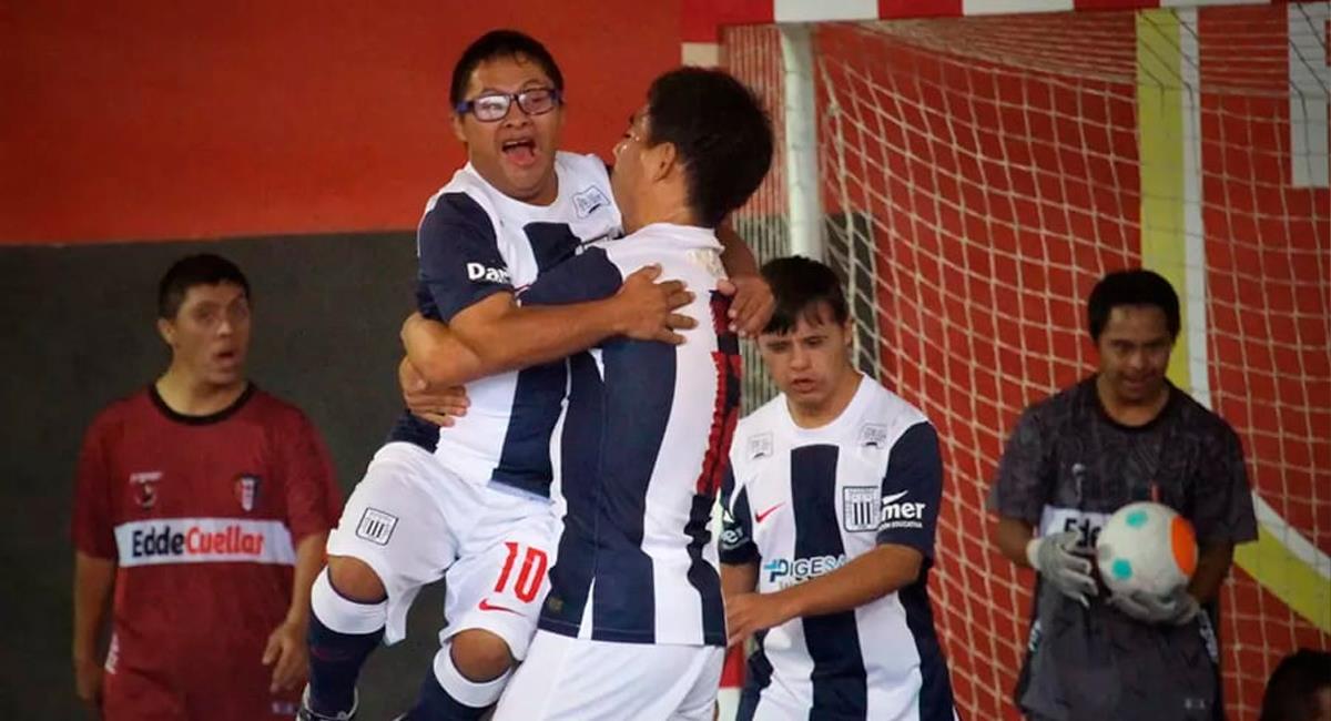 Alianza Lima obtuvo su pase a la final del Torneo Apertura de Futsal Down. Foto: Alianza Lima