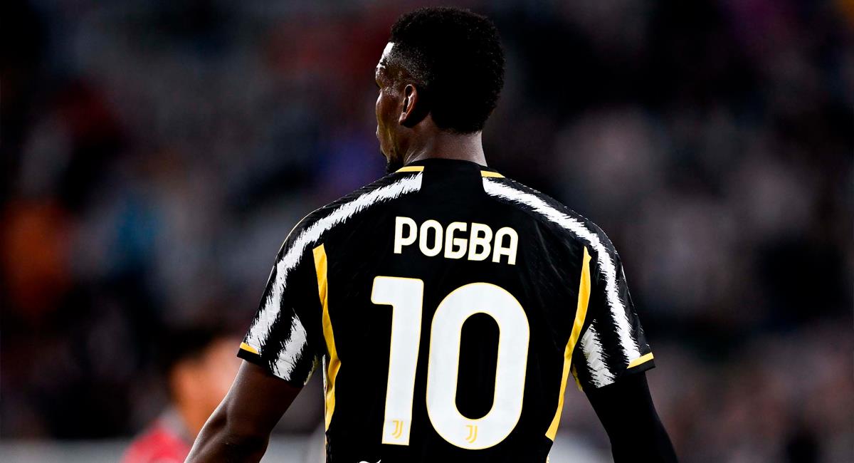 Pogba volvió a ser titular tras más de un año y se lesionó. Foto: Twitter @juventusfc