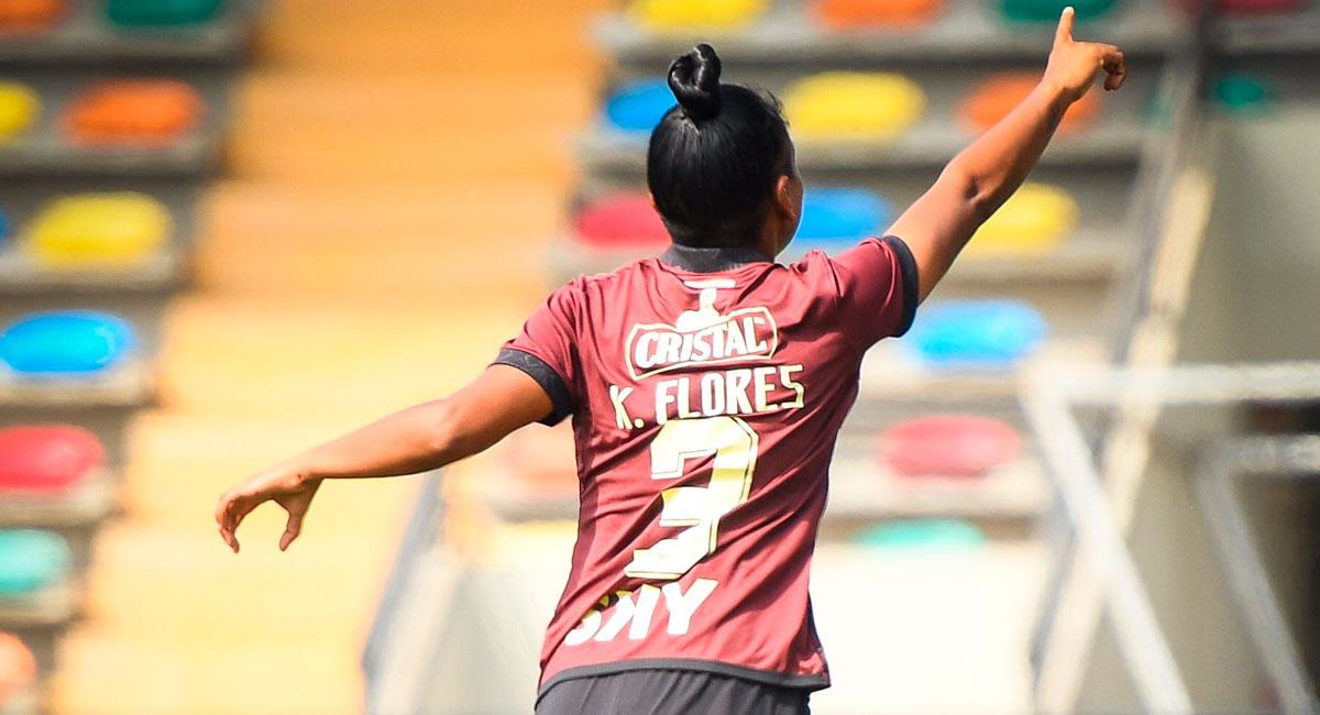 Universitario venció a Cantolao en la Liga Femenina. Foto: Twitter @FutFemeninoU