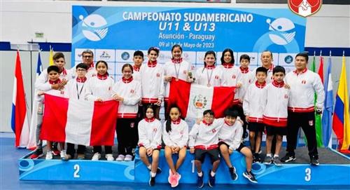 Perú consiguió la medalla de oro en el Sudamericano de Tenis de Mesa