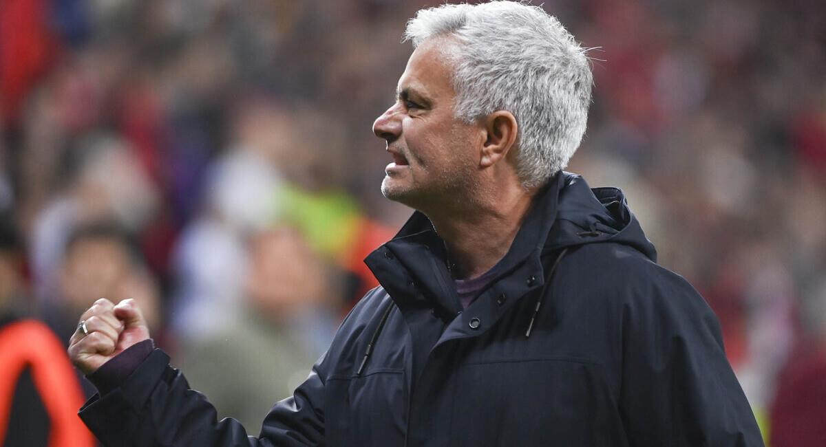 José Mourinho llevó a la Roma a la final de la Europa League. Foto: Twitter @OfficialASRoma