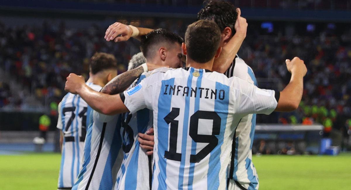 Argentina goleó a Guatemala en el Mundial Sub 20. Foto: EFE