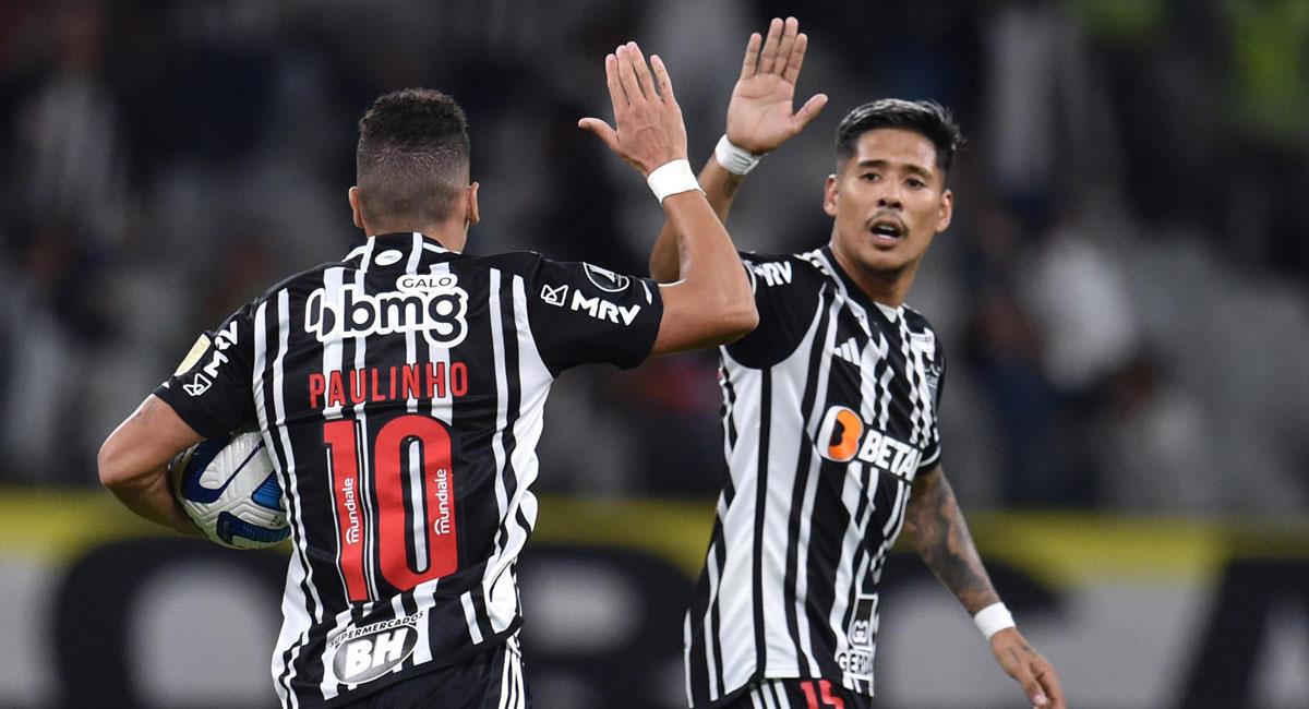 Mineiro venció a Paranaense por la Libertadores. Foto: EFE