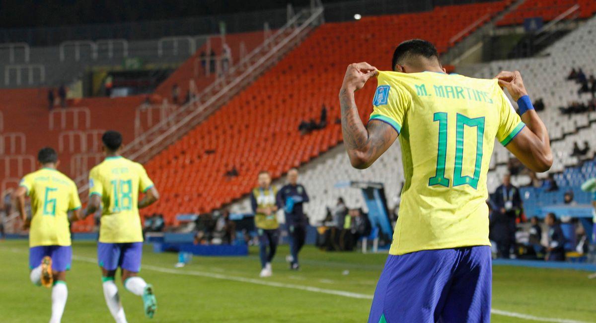 Brasil retoma el vuelo con un set de goles a República Dominicana. Foto: EFE