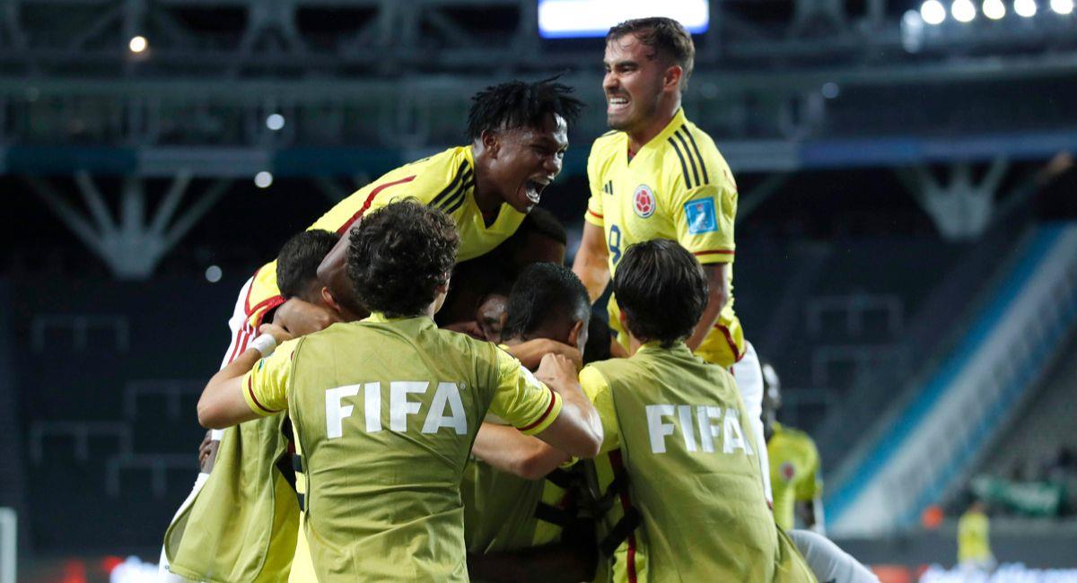 Colombia sufre, pero clasifica a octavos de final del Mundial Sub 20. Foto: EFE