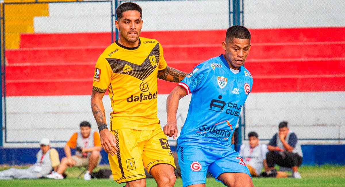 Cantolao cayó en Lima frente a Deportivo Garcilaso. Foto: Liga de Fútbol Profesional (Paolo Vallejo)